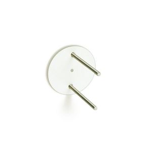 Handicare (Linido) LI0126503402 Gegenplatte für Wandhalterungen Edelstahl beschichtet weiß (pro Stück)