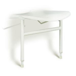 Handicare (Linido) LI2214201102 hulppootset voor douchezitting staal gecoat wit