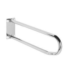 Handicare (Linido) LI2601070200 fixed toilet rail 700 mm stainless steel polished