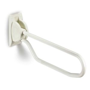 Handicare (Linido) LI2603370102 folding toilet rail 700 mm steel coated white