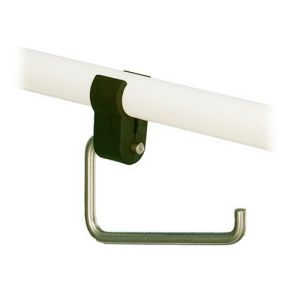 Handicare (Linido) LI2617000203 toiletrolhouder RVS gepolijst/ zwart