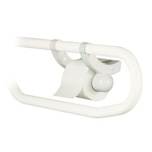 Handicare (Linido) LI2618000602 eenhandig bedienbare toiletrolhouder PMMA wit