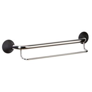 Handicare (Linido) LI2637002200 towel rail long 600mm stainless steel polished (white covers)