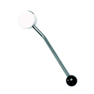 Handicare (Linido) LI2642002202 Griff für Kippspiegel Edelstahl poliert weiß