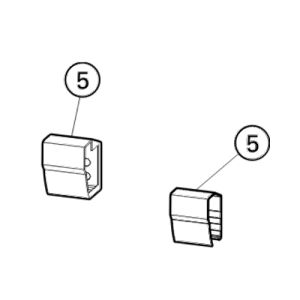 Huppe Aura elegance, 025502 Haubenset zur Wandmontage