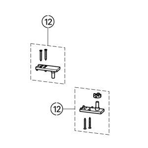 Huppe Design pure, 025166 lagerset