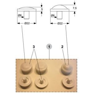 Ideal Standard Calla K768901 buffers rond