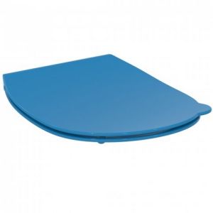 Ideal Standard Contour 21 Schools S453636 toilet seat with cover blue