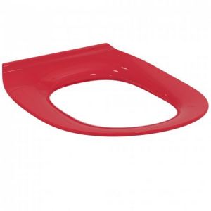 Ideal Standard Contour 21 Schools S4545GQ toilet seat without cover red