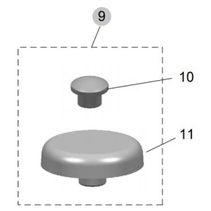 Ideal Standard Softmood dun - Tonic II TV10767 buffers rond