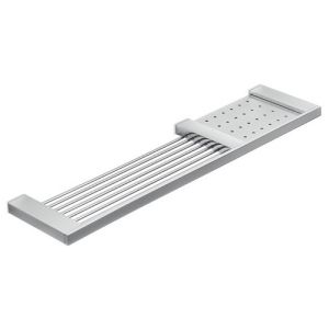 Inda Divo A15510CR soap basket with removable shelf chrome