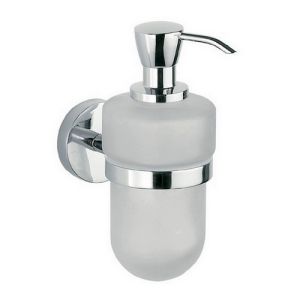 Inda Forum A36120CR21 soap dispenser satin glass/ chrome