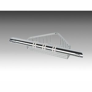 Inda Hotellerie A04620CR handgreep 35cm anti-slip met mandje chroom