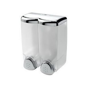 Inda Hotellerie AV112ACR soap dispenser 2x0.26 liters chrome