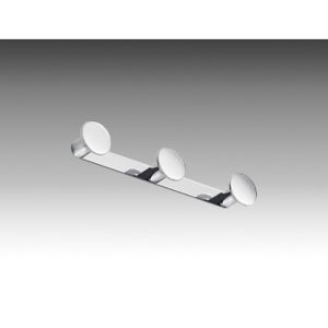 Inda Hotellerie - One AV120CCR drievoudige kledinghaak chroom