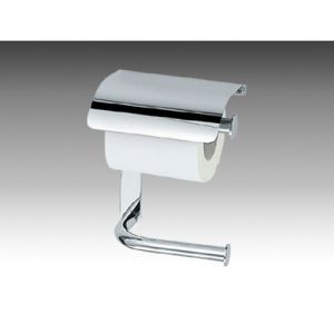 Inda Hotellerie AV425BCR double toilet roll holder with lid chrome