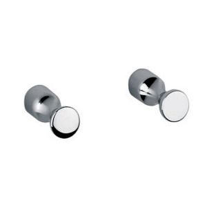 Inda Hotellerie - Colorella - Export A05610CR kledinghaak (2 stuks) chroom