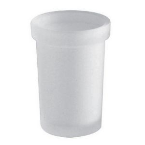 Inda Logic - Touch - H20 - Inox R46100 Becher satiniertes Glas