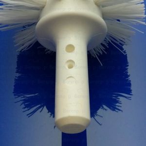 Inda R38140023 losse borstelkop wit voor toiletborstel