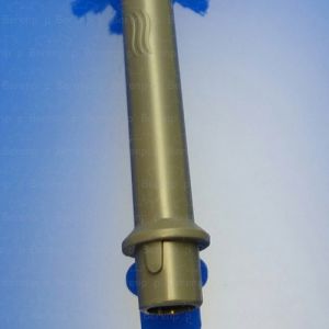 Inda RV014B001 borstelkop met halve steel voor toiletborstel antraciet