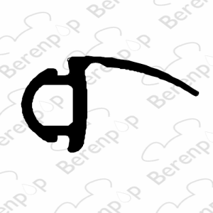 Inda Sim 6000 RBGV13209000 scharnierdichting, 195cm