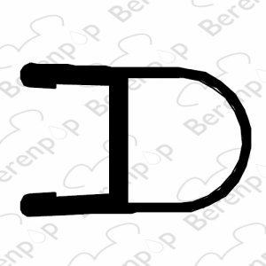 Inda Sim 6000 RBGV13449900 Mitteldichtung 150cm für Badewannenwand 2-teilig *nicht mehr lieferbar*