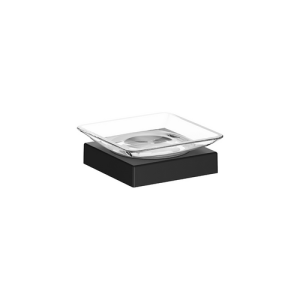Inda Divo 1500 A15110NE03 soap holder clear glass matte black