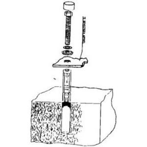 Invacare Revato R6670 mounting kit for toilet rail (OUTLET)