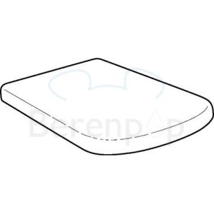 Keramag myDay 575410 toiletzitting met deksel wit