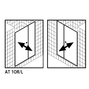 Kermi 2534046 spatwaterdichting 1 x 98,5cm - 8mm