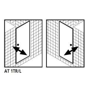 Kermi 2534104 spatwaterdichting 1 x 98,5cm - 6mm