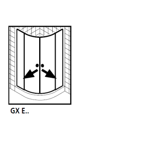 Kermi 2534064 set gebogen spatwaterdichtingen 8mm