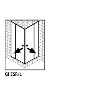 Kermi 2534061 set of splash guards 8mm