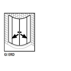 Kermi 2534064 set gebogen spatwaterdichtingen 8mm