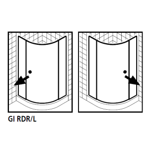 Kermi 2534063 curved splash seal 6mm