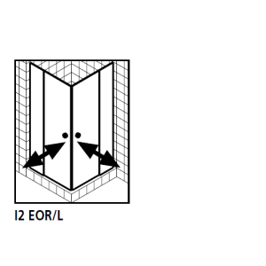Kermi 2534045 set spatwaterdichtingen 2 x 55cm - 5mm