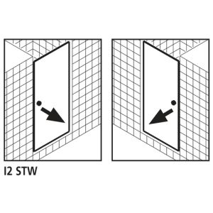 Kermi 2533872 reserve onderdelen lagers wit