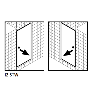 Kermi 2534044 spatwaterdichting 1 x 98,5cm - 5mm