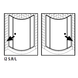 Kermi 2534043 gebogen spatwaterdichting 5mm