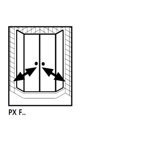 Kermi 2534062 set spatwaterdichtingen 2 x 55cm - 8mm