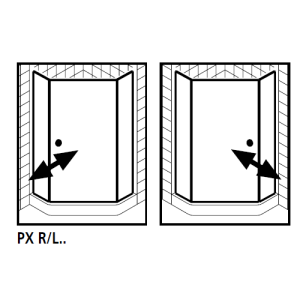 Kermi 2534071 spatwaterdichting 1 x 98,5cm - 8mm