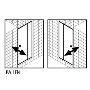 Kermi 2534071 spatwaterdichting 1 x 98,5cm - 8mm