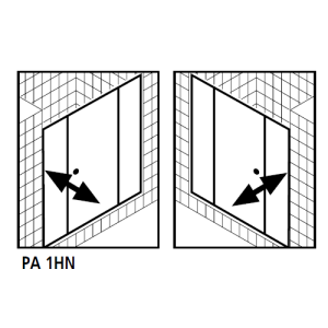 Kermi 2534071 spatwaterdichting 1 x 98,5cm - 8mm