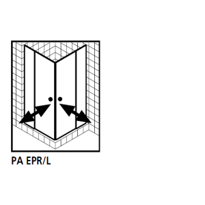 Kermi 2534061 set of splash guards 8mm