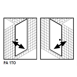 Kermi 2534071 spatwaterdichting 1 x 98,5cm - 8mm
