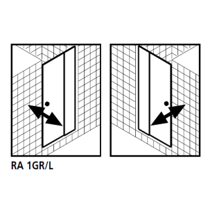 Kermi 2534082 splash seal 1 x 98.5cm