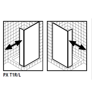 Kermi 2534046 spatwaterdichting 1 x 98,5cm - 8mm