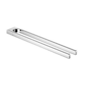 Keuco Moll 12718010000 2-lid towel holder 450mm chrome