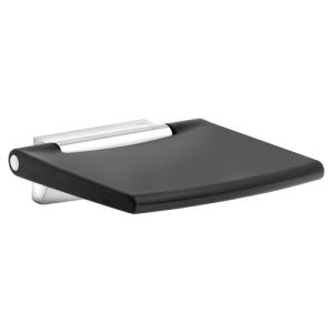 Keuco Collection Plan 14983010051 Klappsitz chrom/ weiß (RAL 9010)