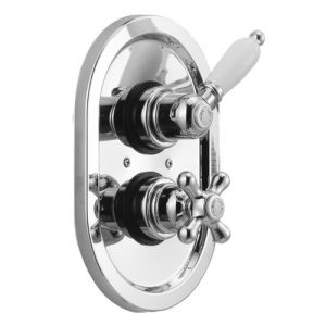 Lanesto Brighton 253463 2-way recessed thermostat chrome (OUTLET)